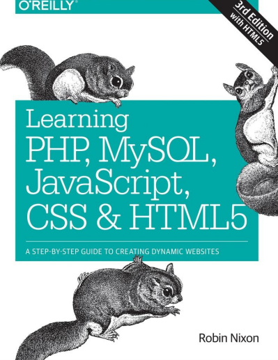 Learning PHP, MySQL, JavaScript, CSS & HTML5