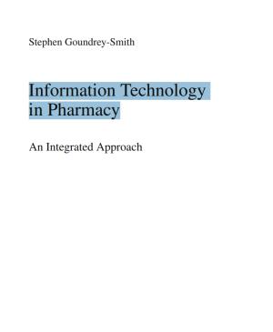 Information Technology in Pharmacy